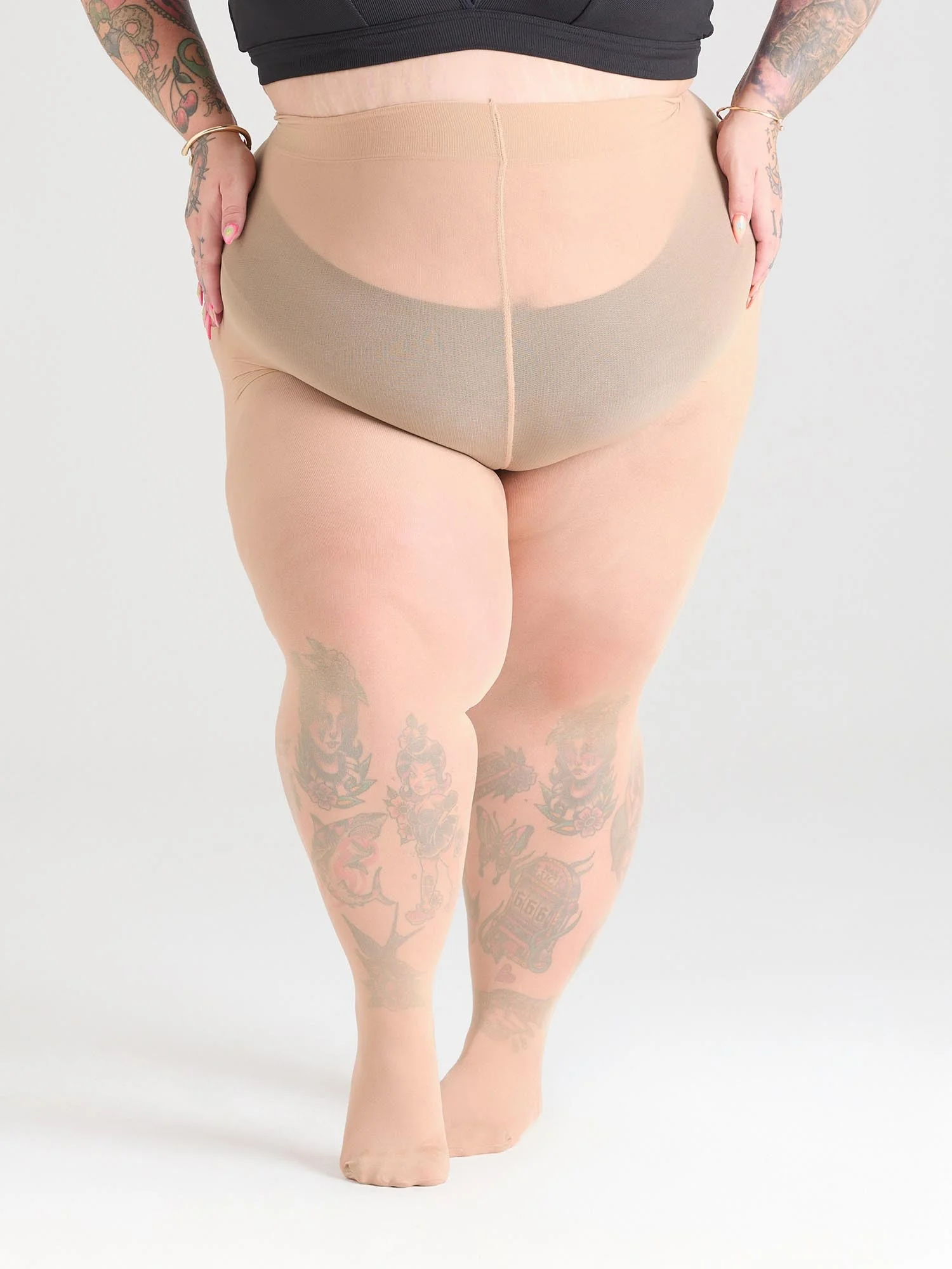 Sheer 30 Denier Halo Pantyhose - Brilliant - Image 11