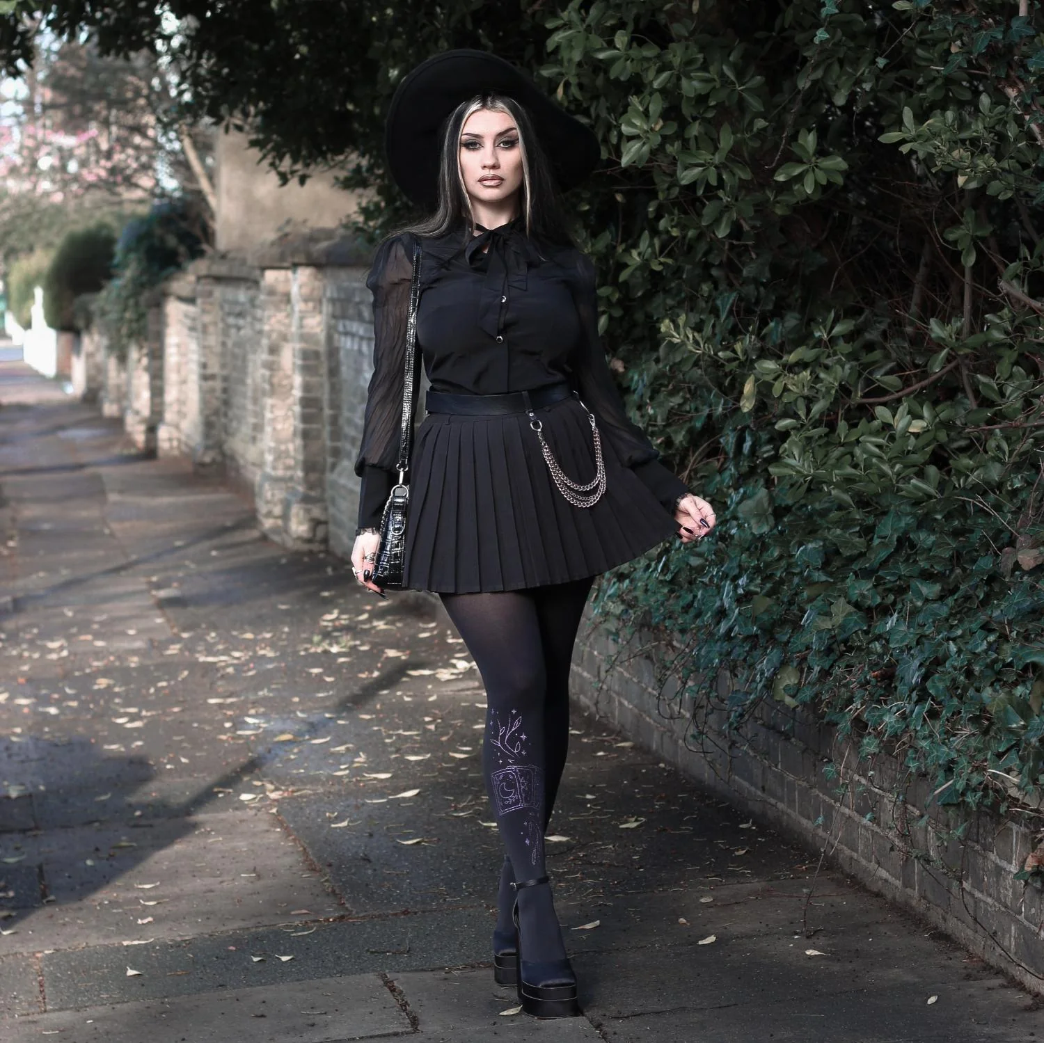 80 Denier Opaque Tights - Tarot - Image 2