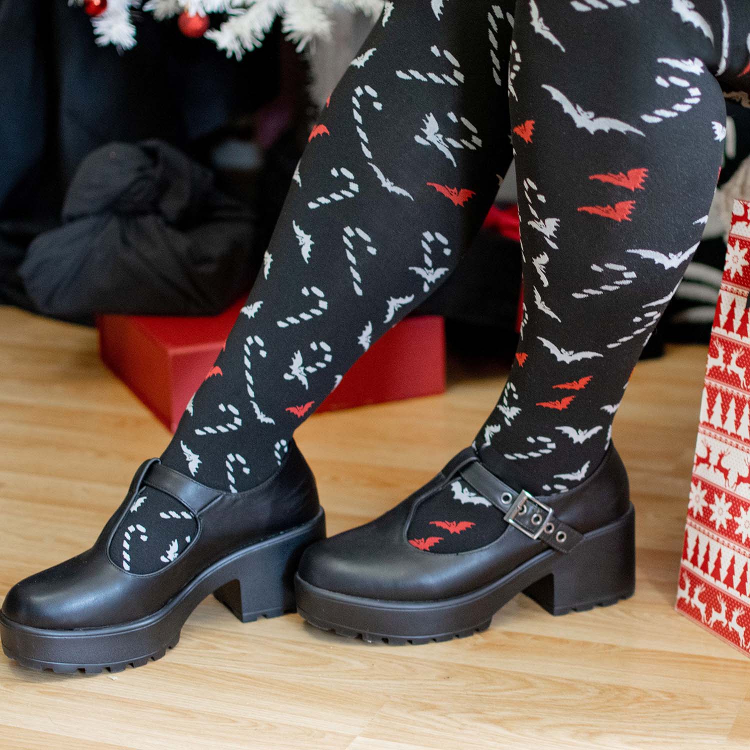 Pattern Tights - Bad Santa - Image 5