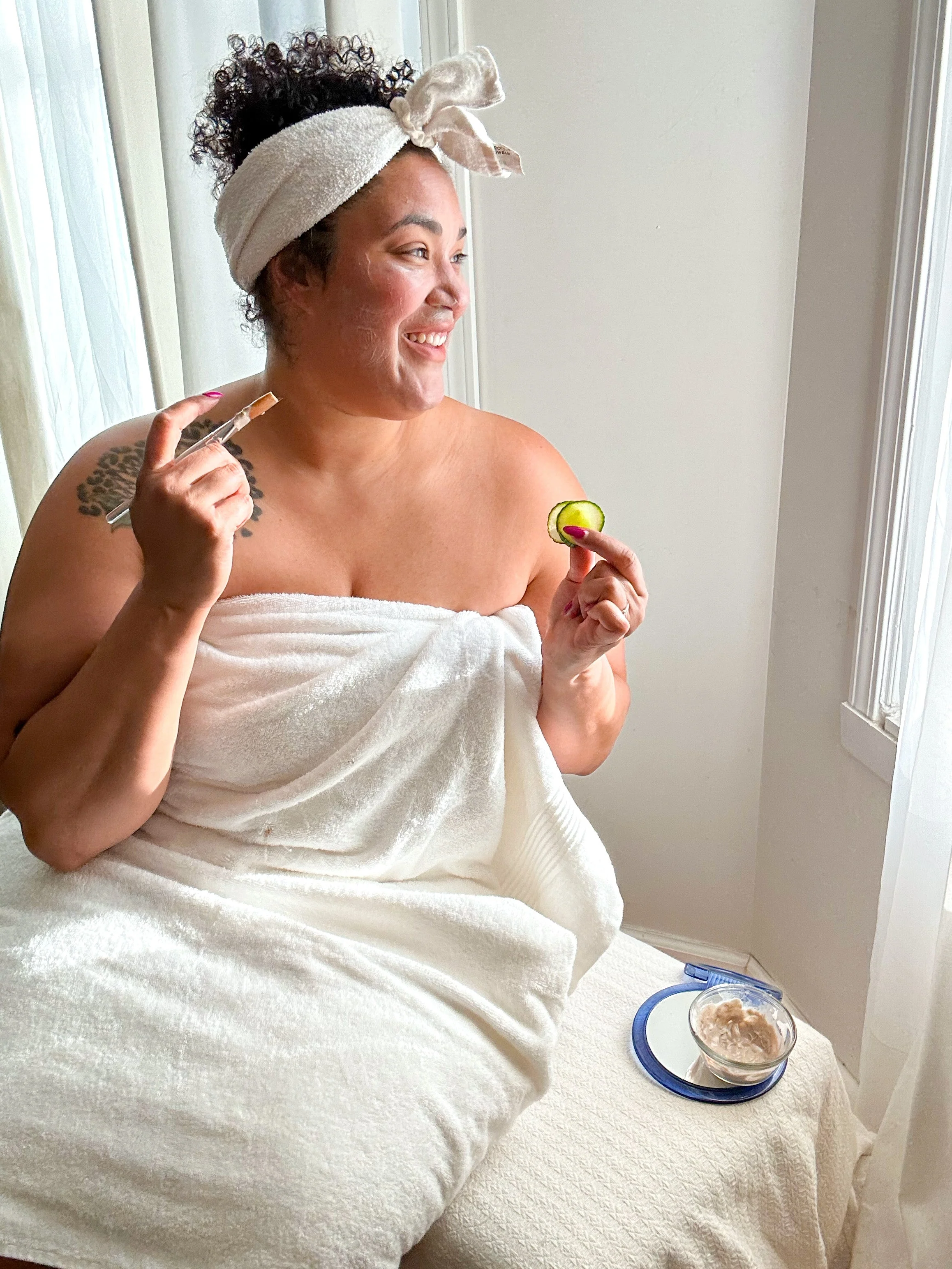 Big Softee Towel - White - Image 7
