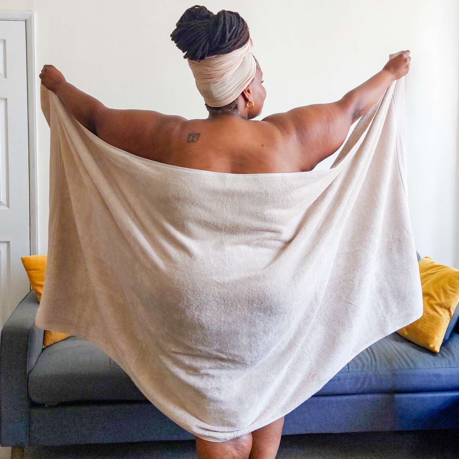 Big Softee Towel - Almond - Image 7