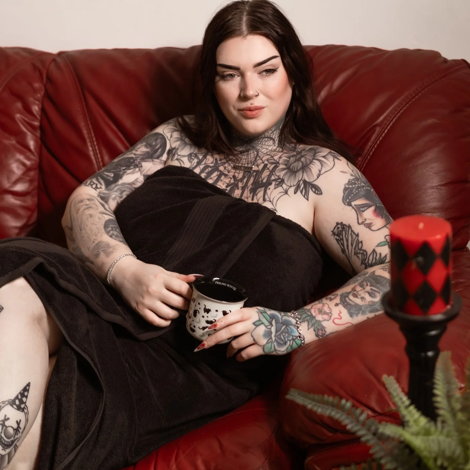 Big Softee Towel - Black - Image 3
