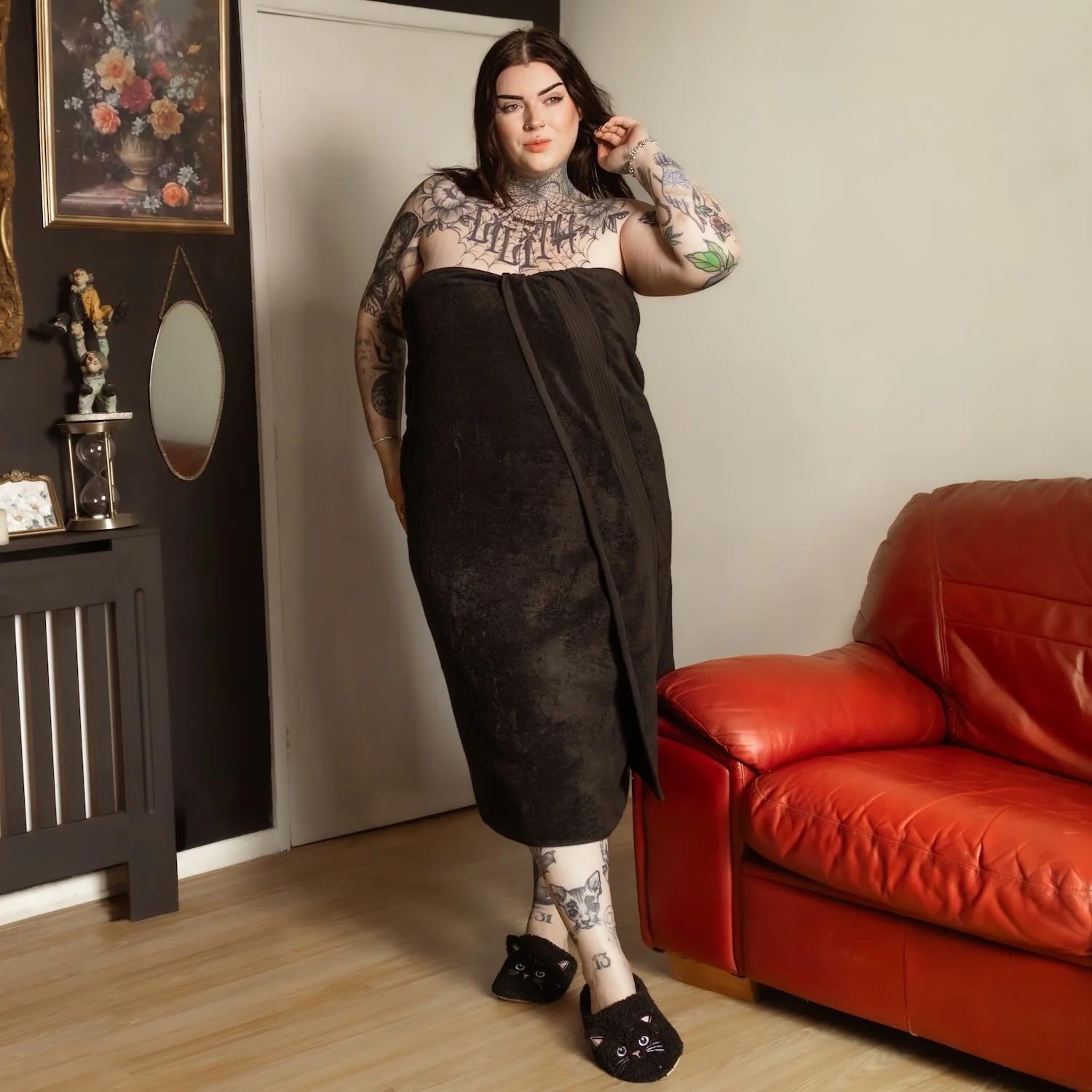 Big Softee Towel - Black - Image 7