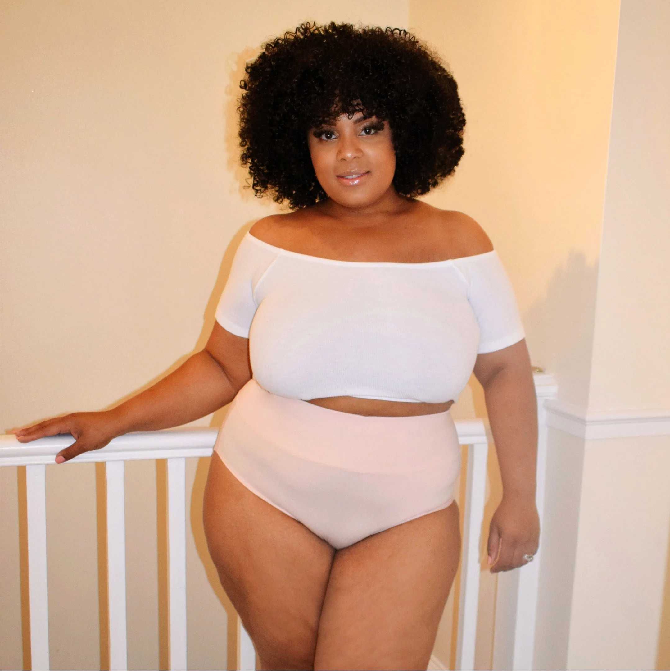 Organic Cotton Full Brief Panties - Ballet Pink - Image 3