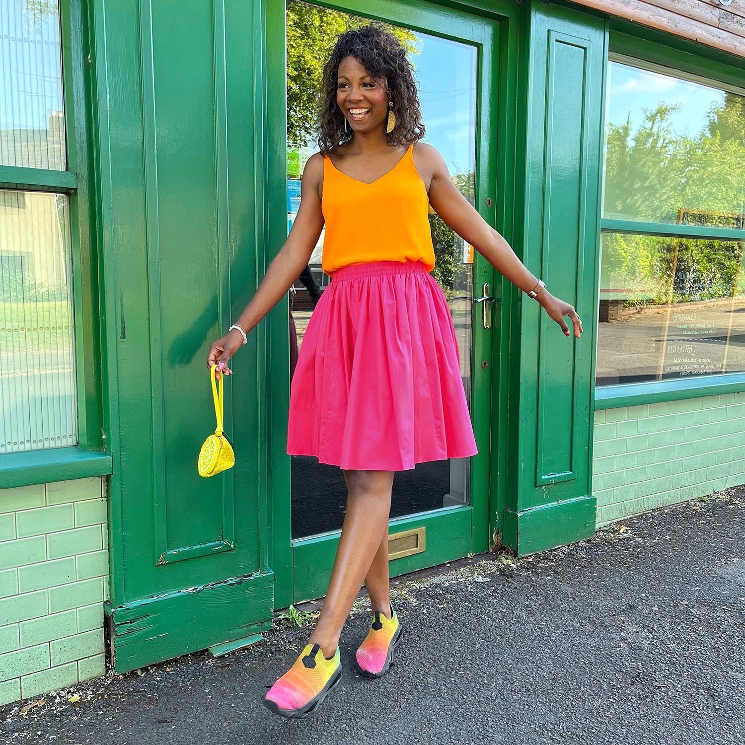 Poplin Skirt - Bubblegum - Image 2