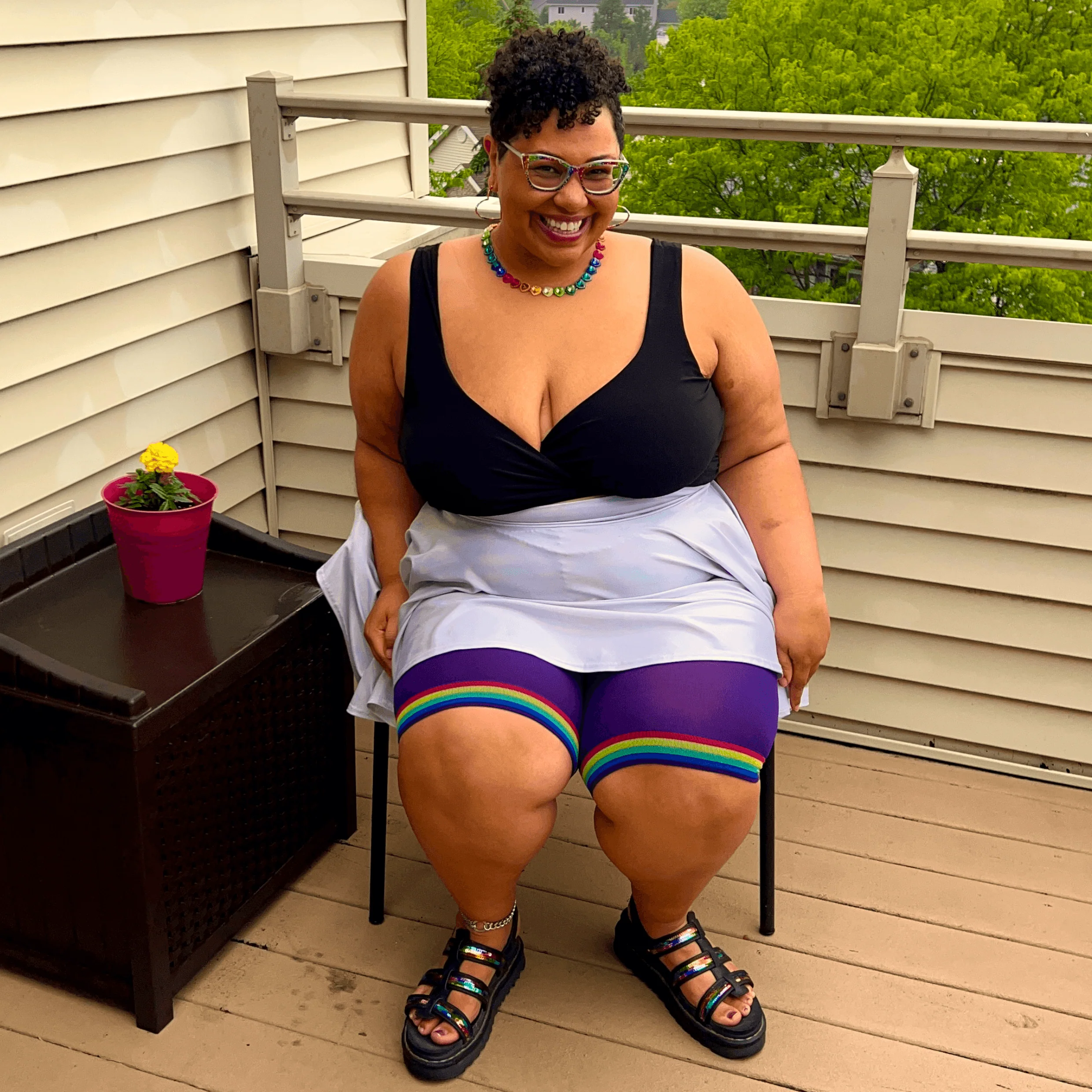 Stay Cool Chub Rub Shorts - Pride - Human Nature - Image 25