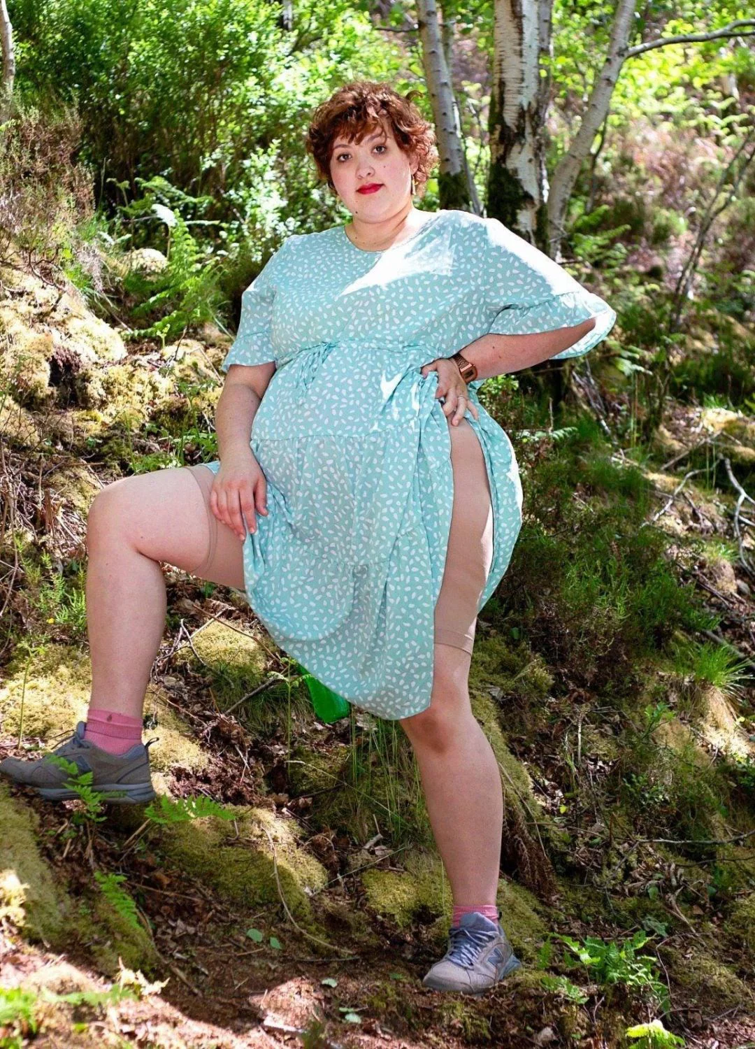 Stay Cool Chub Rub Shorts - Builders Tea - Image 16