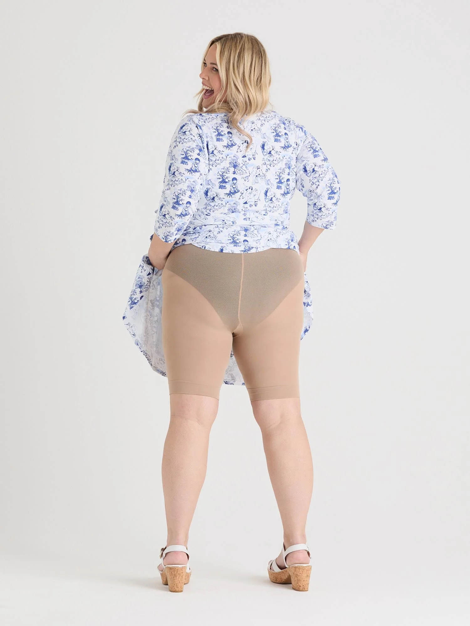 Stay Cool Chub Rub Shorts - Builders Tea - Image 17