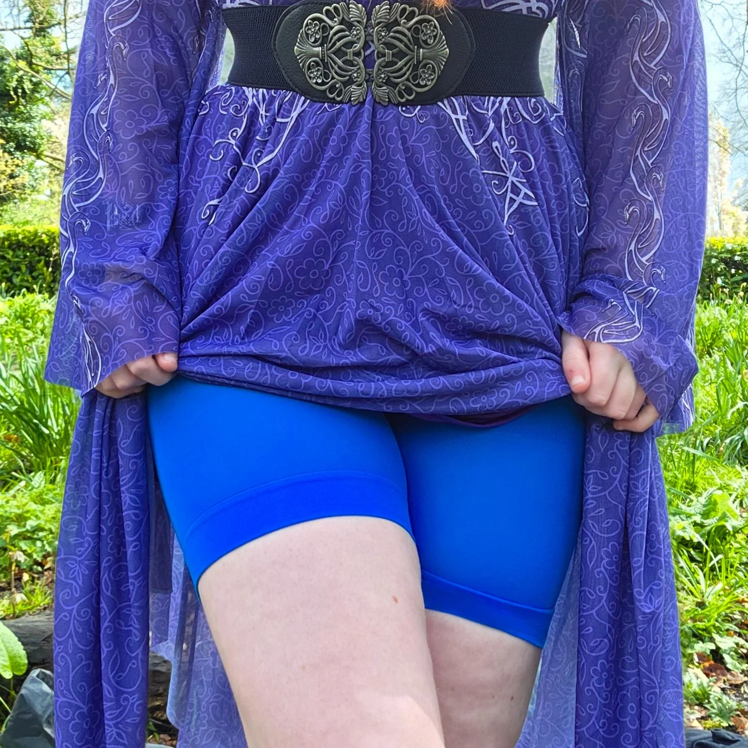 Stay Cool Chub Rub Shorts - Directoire Blue - Image 9