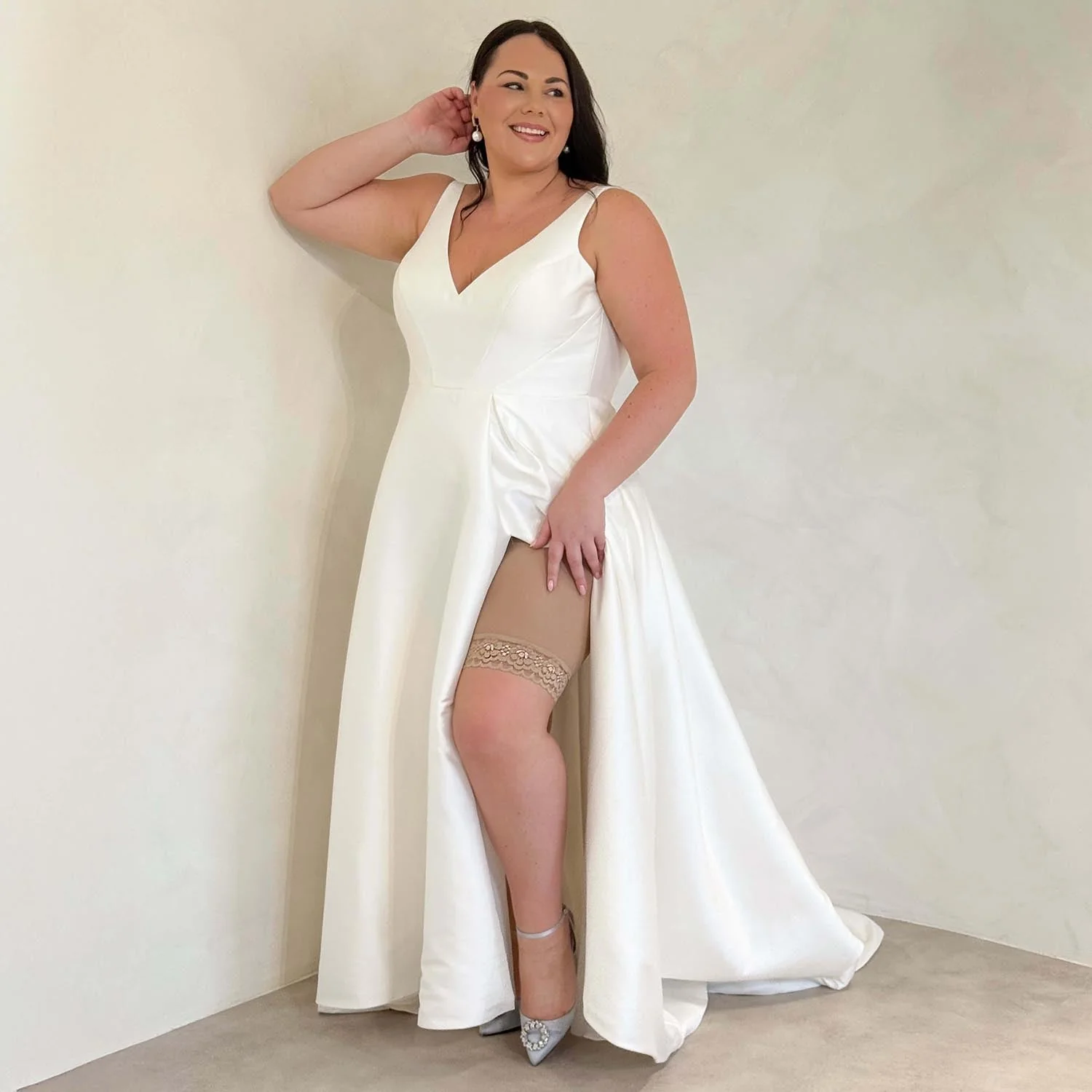 Lace Stay Cool Chub Rub Shorts - Blissful - Image 10