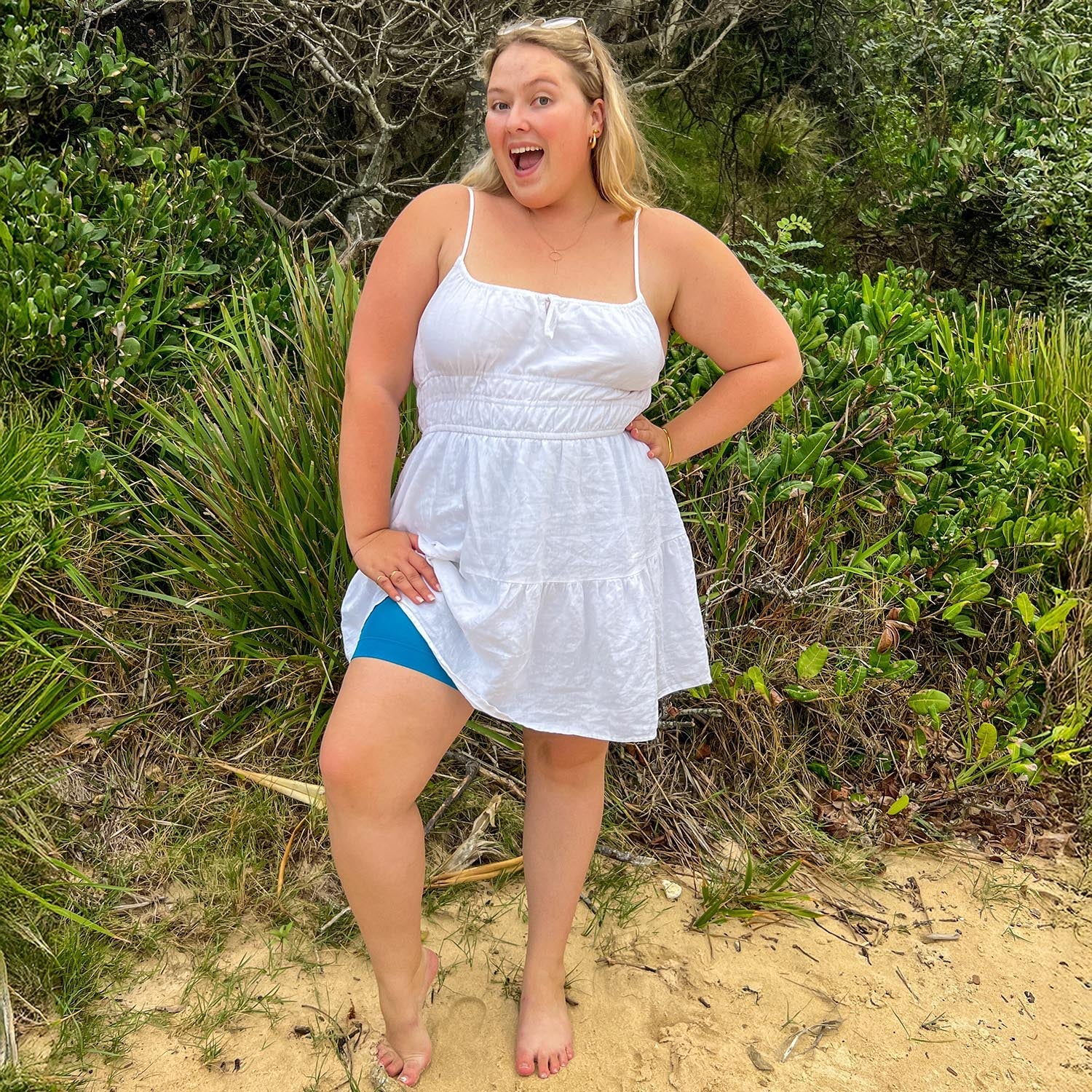 Stay Cool Chub Rub Shorts - Petrol Blue - Image 18