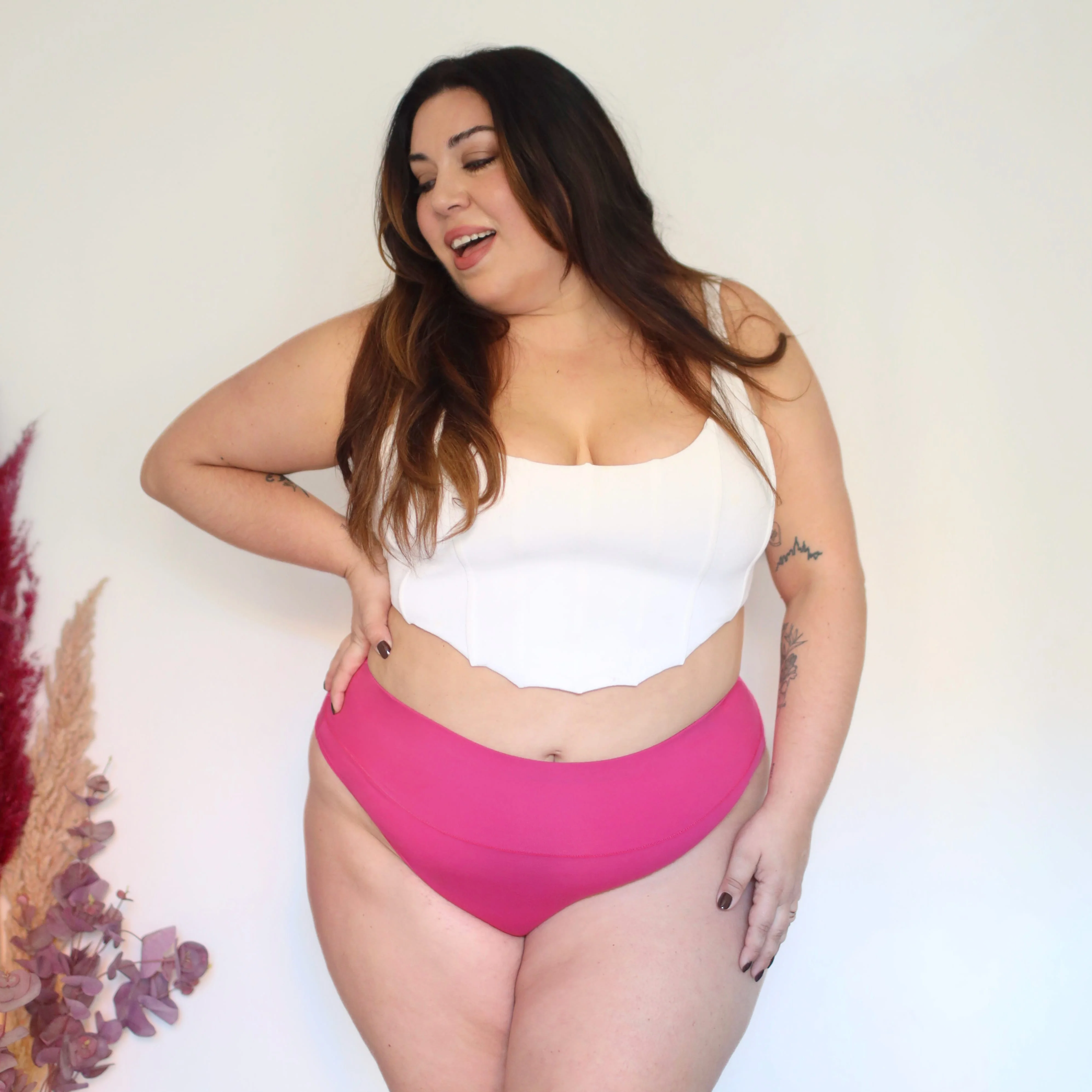 Organic Cotton Super High Leg Panties - Barbara - Image 11